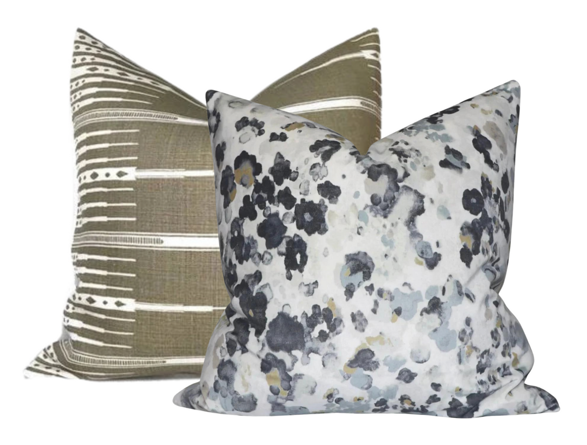Tangiers Pillow Cover in Stone, Peter Dunham Textiles