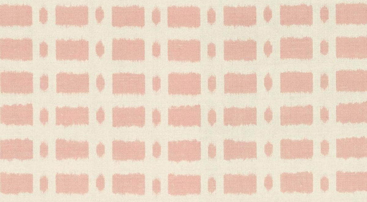 Townline Pillow Cover in Pink, Schumacher Textiles