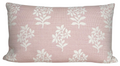Asha Pillow Cover in Pink + Ivory, Peter Dunham Textiles