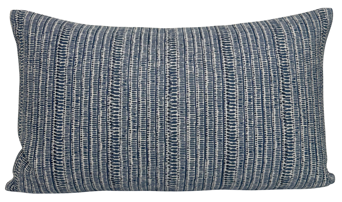 Saqqara Woven Pillow Cover in Pacific Blue, Walter G Textiles