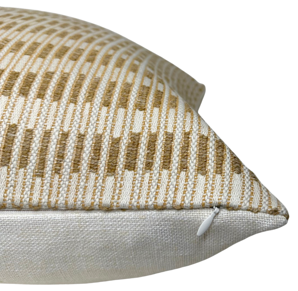Baja Pillow Cover in Coin, Kelly Wearstler Textiles
