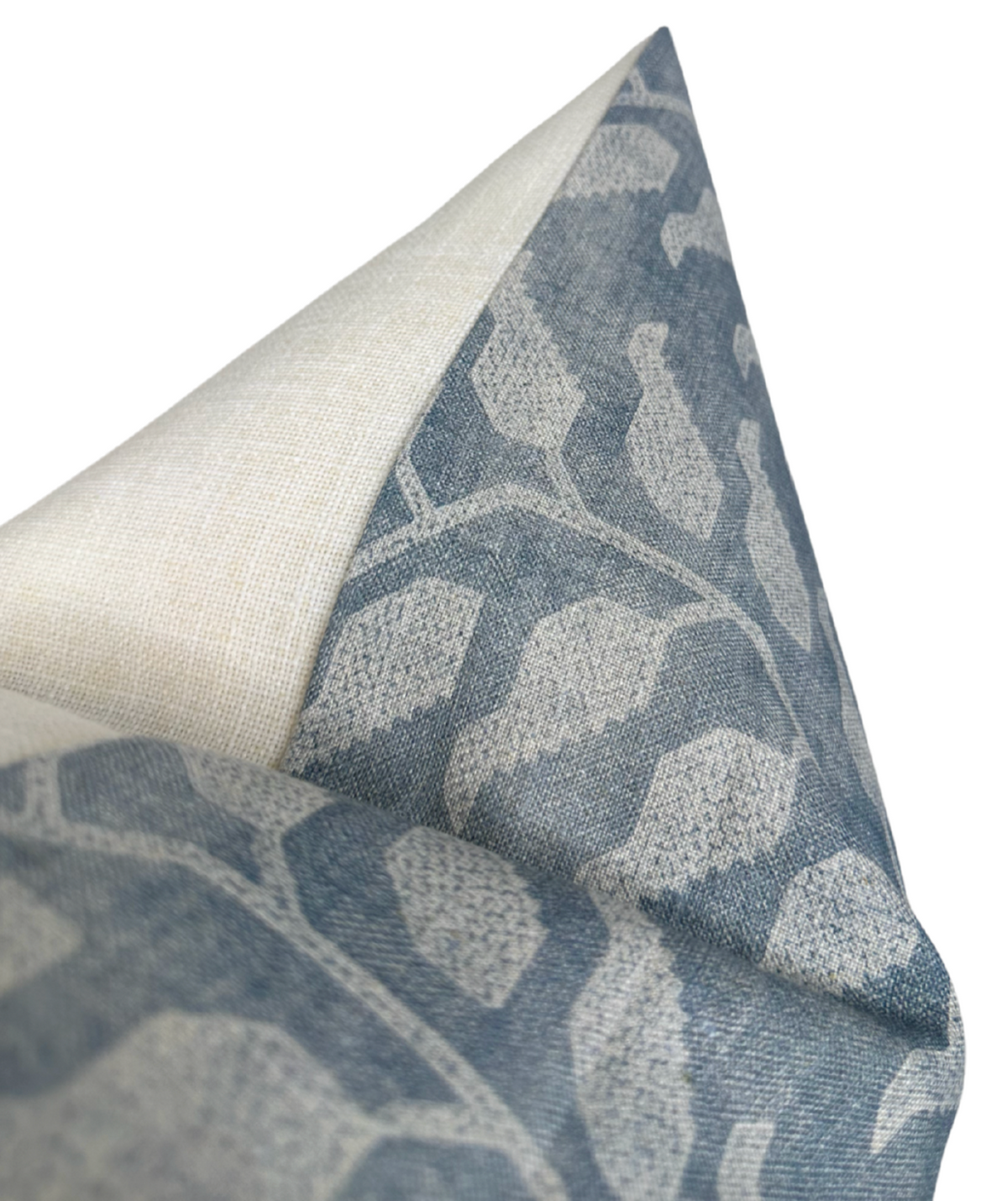 Folio Pillow Cover in Lake Blue, Susan Connor Textiles