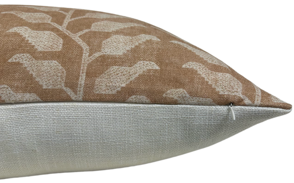 Folio Pillow Cover in Ochre, Susan Connor Textiles