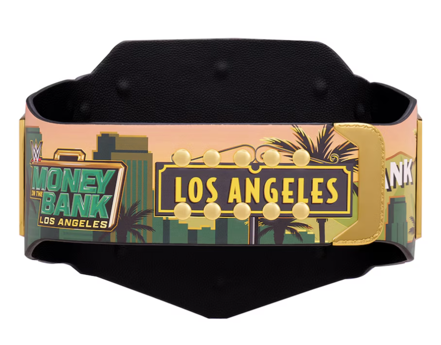 Money In The Bank 2025 Los Angeles Undisputed Championship Replica Title Belt