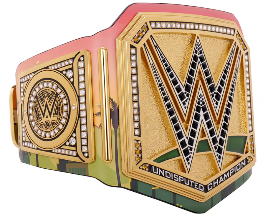 Money In The Bank 2025 Los Angeles Undisputed Championship Replica Title Belt