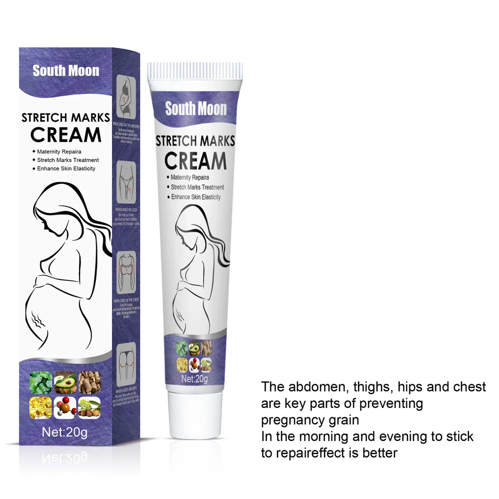 Pregnancy Stretch Removal Cream Fade Postpartum Obesity Lines Eliminate Body Belly Stretch Marks Improve Elasticity Firming Skin