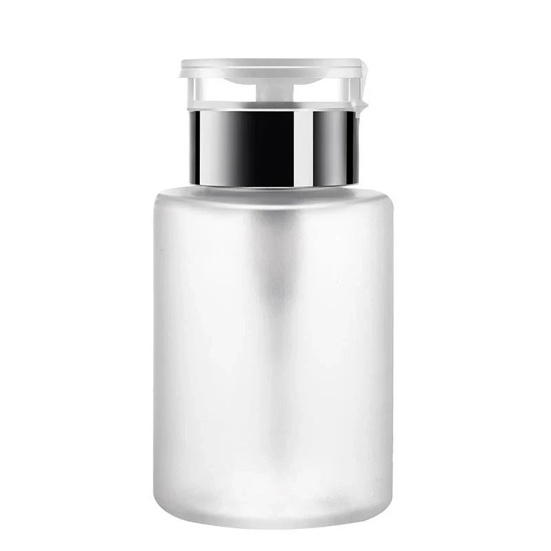 60/150/180/250ml Empty Pump Dispenser Liquid UV Gel Polish Nail Art Polish Clean Bottle Polish Cleanser Remover Bottle