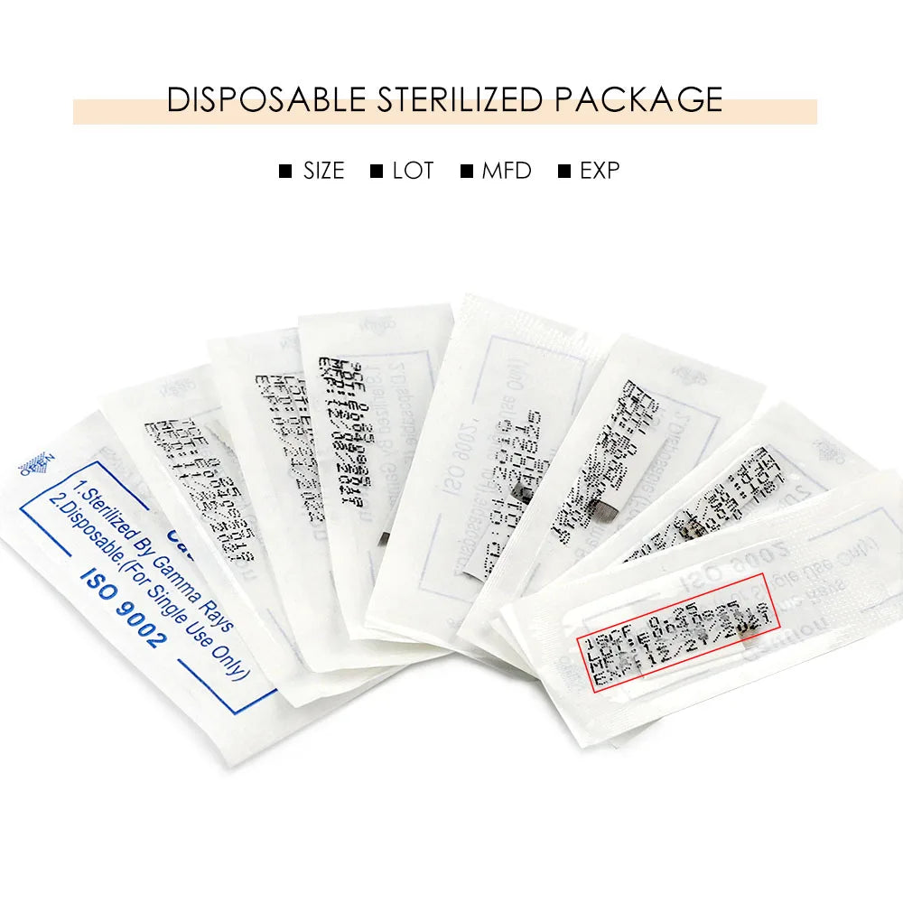 BMX 0.25mm Nano blades microblading needles Permanent Makeup Eyebrow Tattoo Needle Blade Microblade 3D Embroidery
