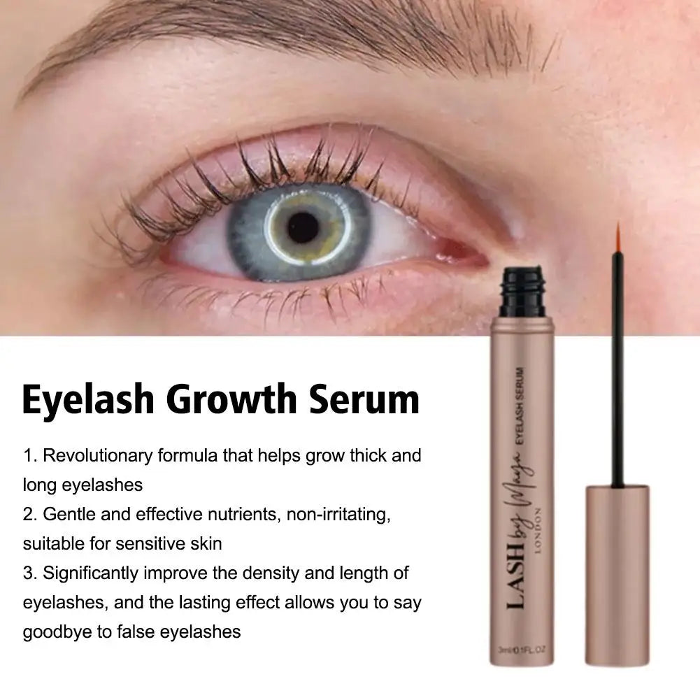 LASH Eyelash Growth Essence Enhancer Eye Lash Fuller Thicker Nourish Lashes Longer Lengthening Eyebrow Essence