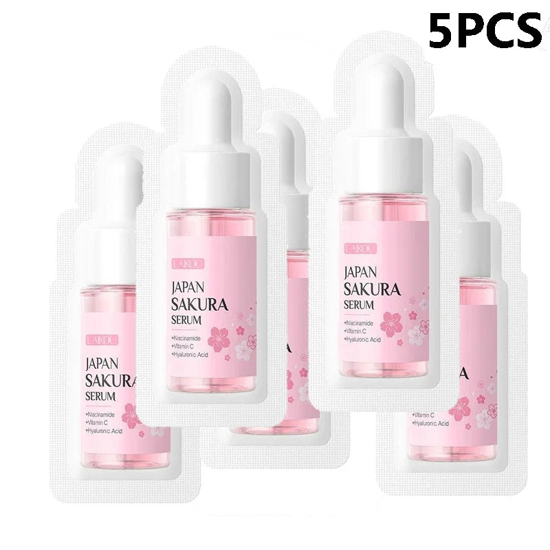 5/10pcs Moisturizing face Serum Nourishing Rejuvenation Skin Serum Shrink Pore Smoothing Face Skin care Travel size 1ml