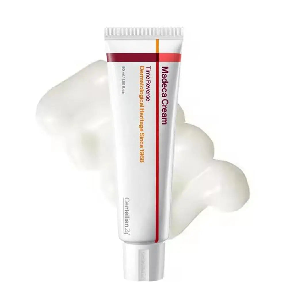 Korean Centella Asiatica Facial Cream 24 Hours Deep Moisturizing Firming Quickly Absorbed Non-Greasy Texture Improve Dull Skin