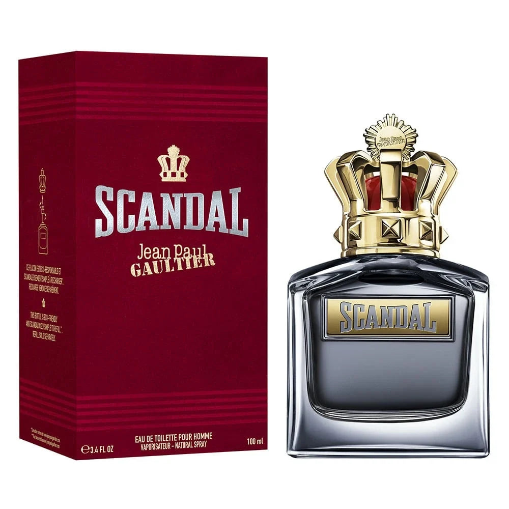 Jean Paul Gaultier Scandal Pour Homme 100ml-Imported Men's Perfume-Eau De Toilette
