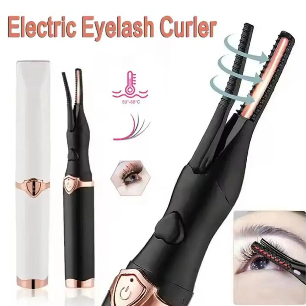 Electric Heated Eyelash Curler with 3 Temperature Modes Lash Lift Curler USB Rechargeable Beauty Tools