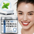 Professional 10% Hydroxyapatite Tooth Powder for Whitening & Deep Cleaning, Mint Fresh Breath, 60g