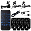 Digital Electric Pulse Muscle Stimulator–48 Massage Modes for Full-Body Therapy, Pain Relief + Sleep Aid & Rhinitis Photothera
