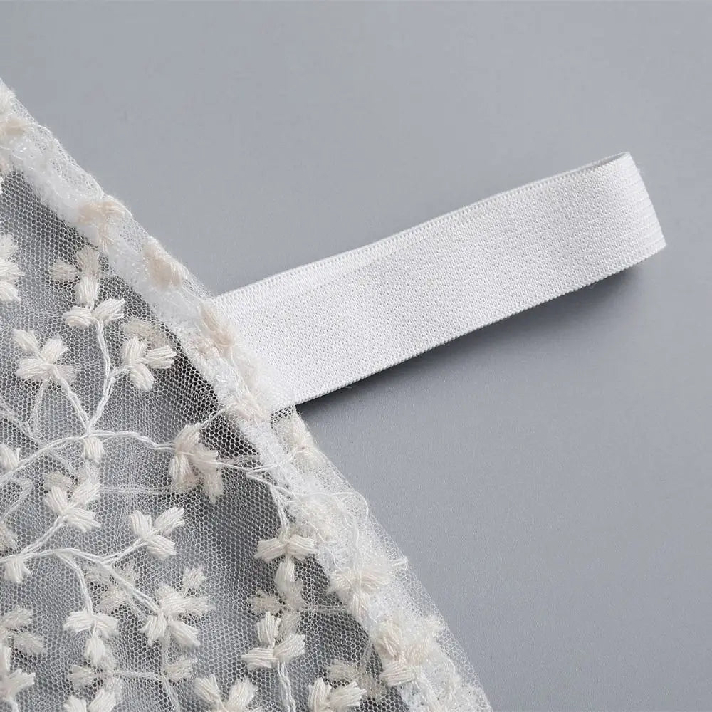 Beautiful Petal Fake Collar Black Lace False Blouse Detachable Lapel False Collar Sweater