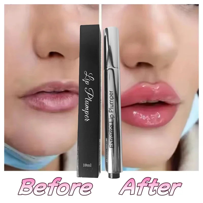Collagen Lip Plumping Pen Essence Oil Instantly Plump Lips For Fuller Lips Moisturizing Reduce Lip Line Lip Plumping Essence Oil