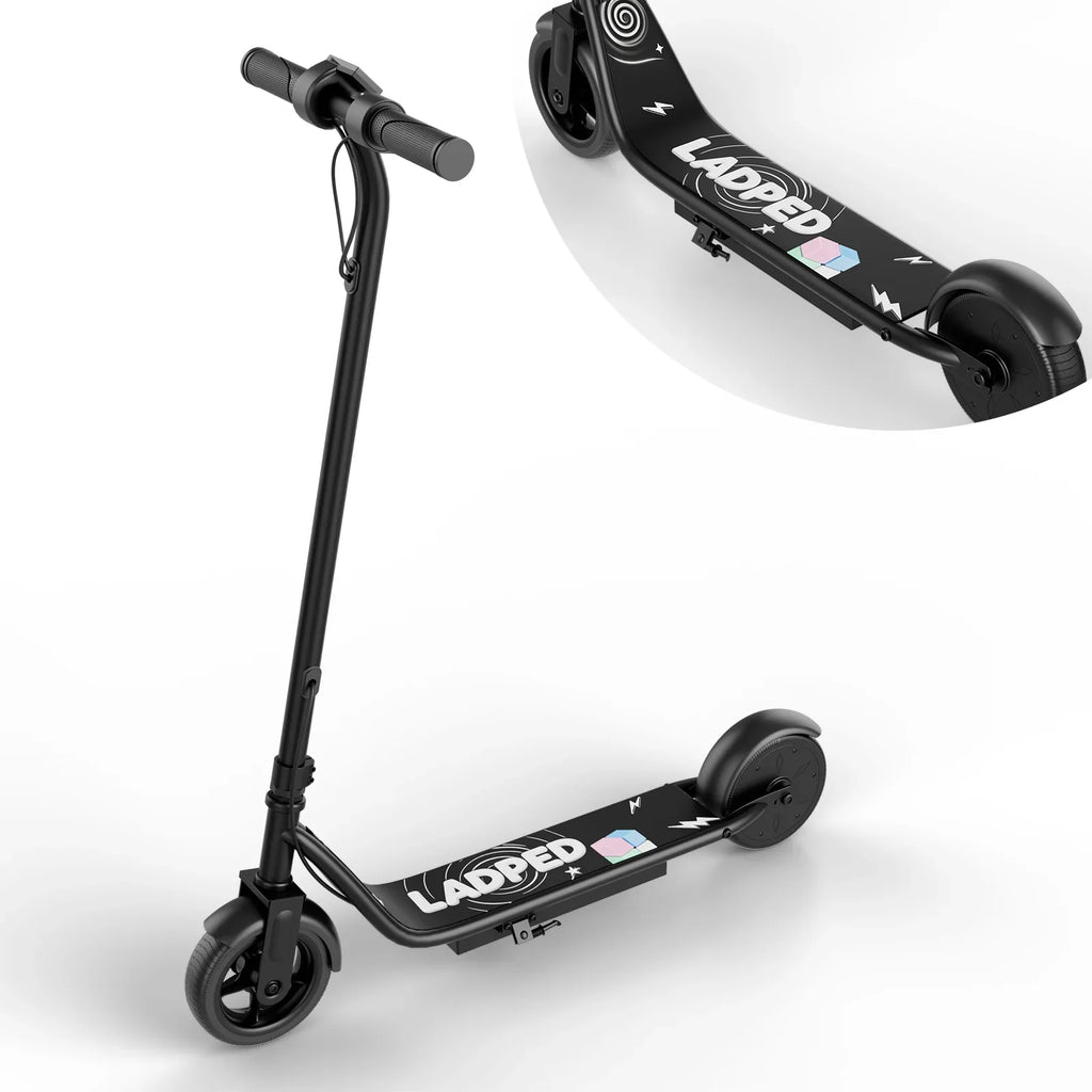 Kids Electric Scooter with Solid Tires & 10-Mile Range
