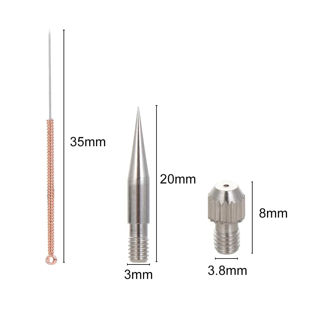 Laser Plasma Pen Needles Set For Dark Spot Freckle Mole Wart Tattoo Skin Tag Remover Face Skin Care Tool Replacement Accessories