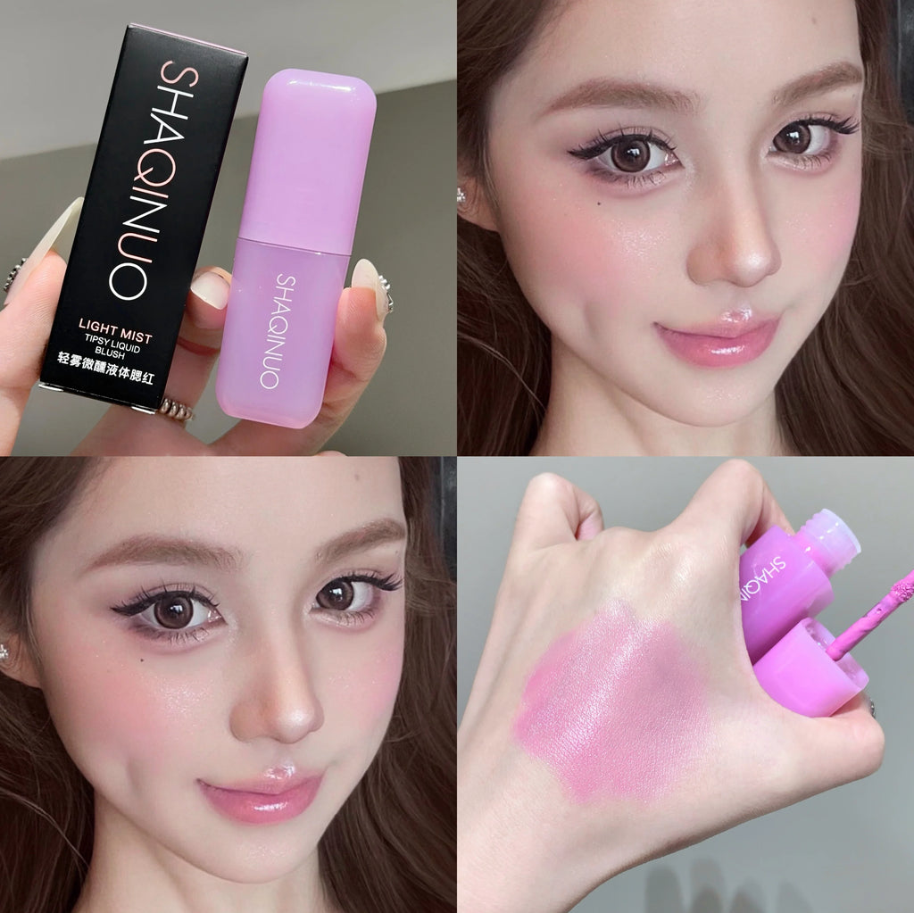 Light Blush Liquid SHAQINUO Moisturizing Mirror Vitality Moisturizing Whitening Brightening Natural Rouge