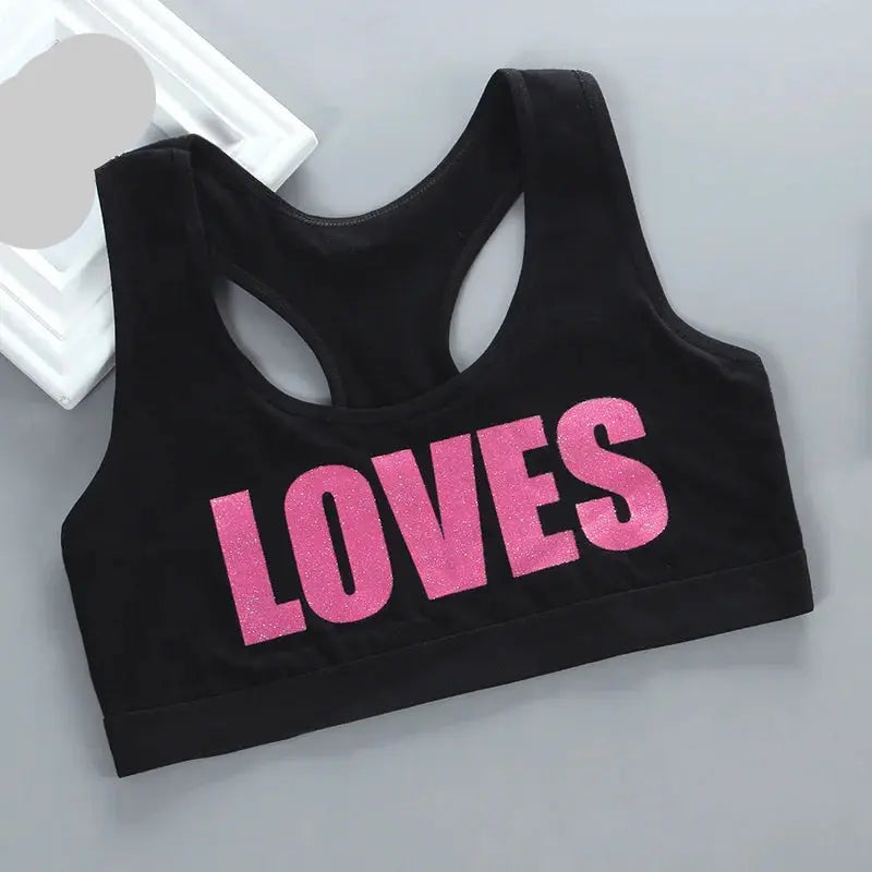 Cotton Training Bras for Growing Girls