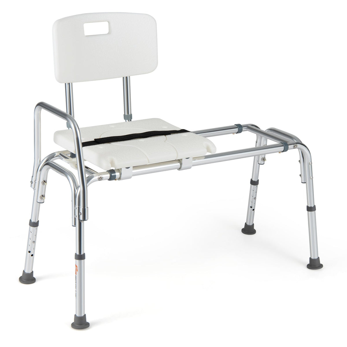 Sliding Transfer Bench with Adjustable Height for Bathtub
