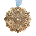 Star Spangled Snow Crystal 2026 Ornament (Bronze)