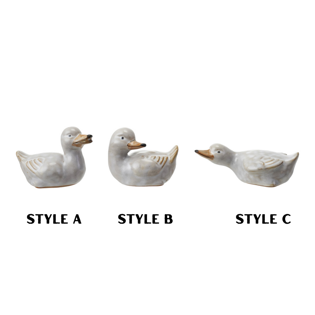 Vintage Inspired Ceramic Duckling