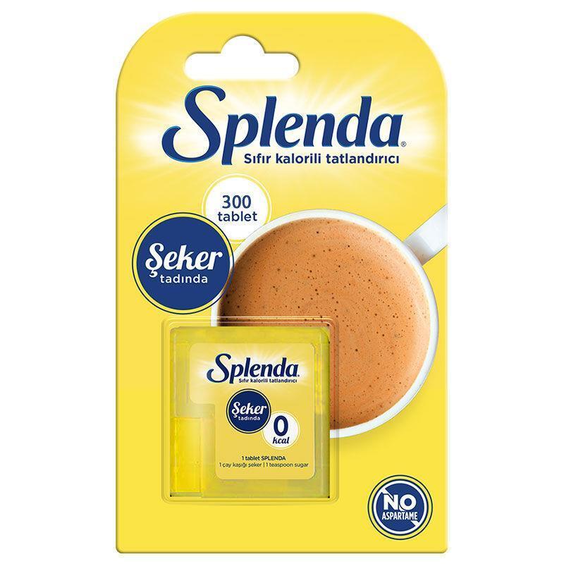 Splenda Sugar Substitute Tablets 300 Count - Low-Calorie Sweetener for Diets