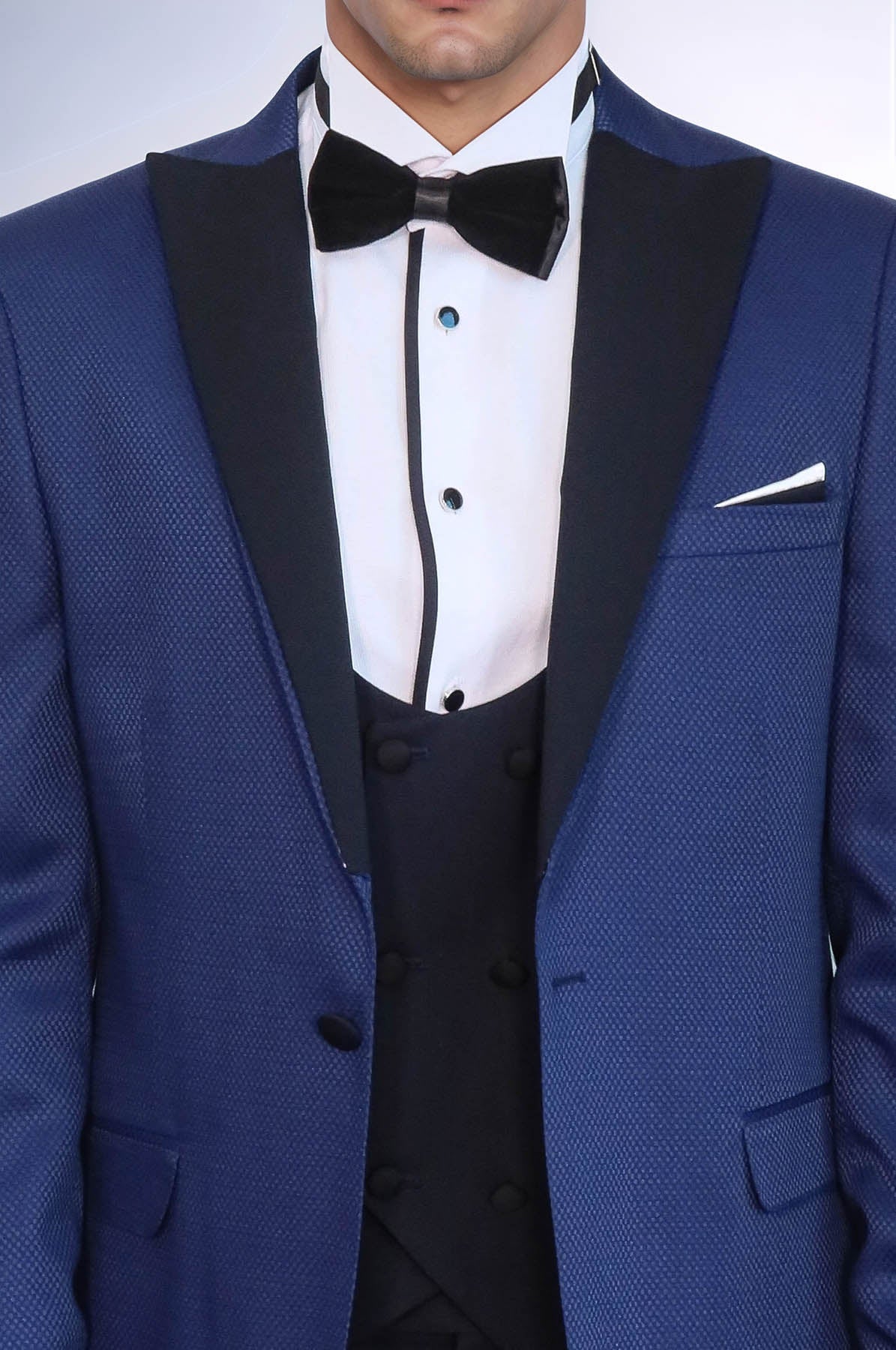 Indigo Blue Wedding Suit for Men | Wessi