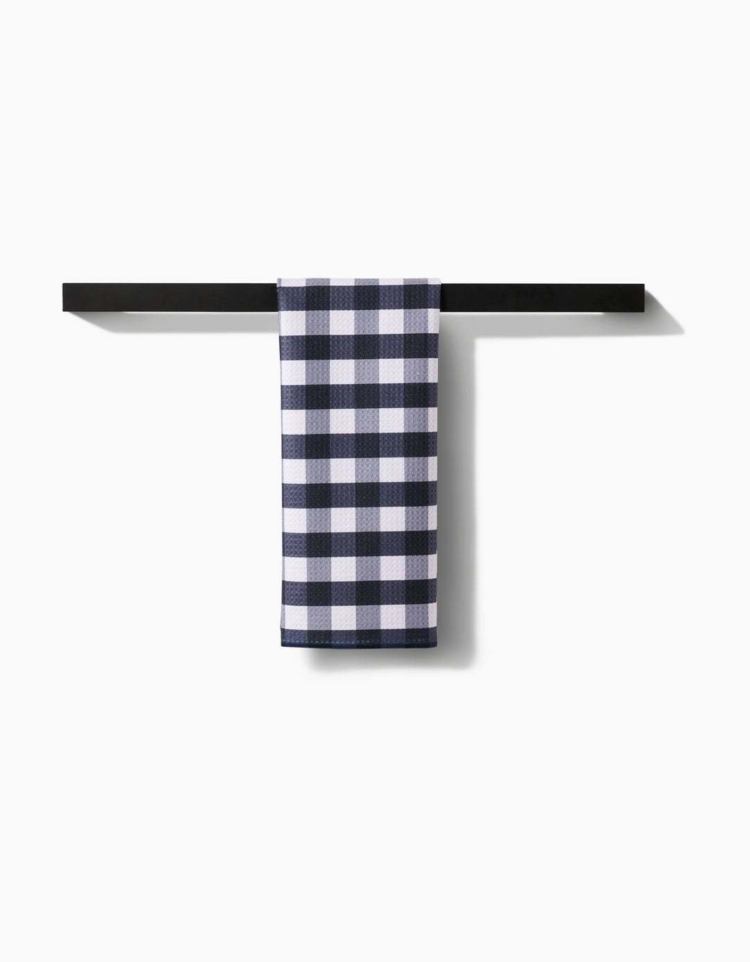 Midnight Flannel Geometry Tea Towel