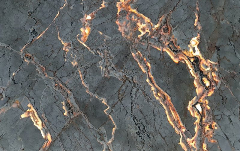 Tapetto Vulcano Grey Marble Slabs Polished - Livfloors Collection