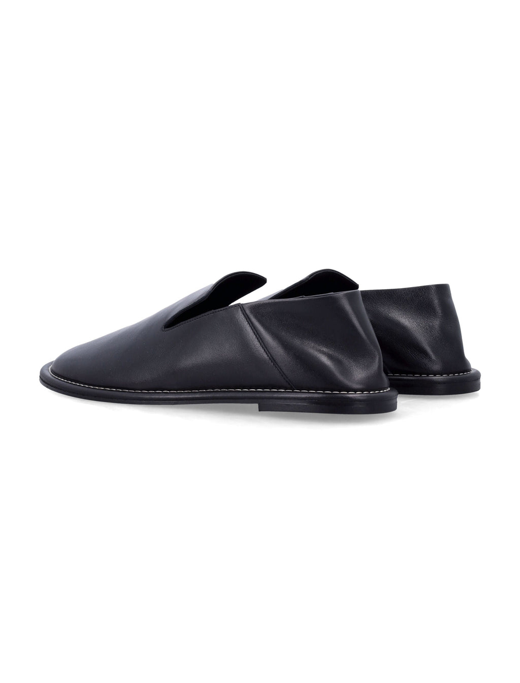 AMI PARIS Men's Timeless Mini Leather Loafers