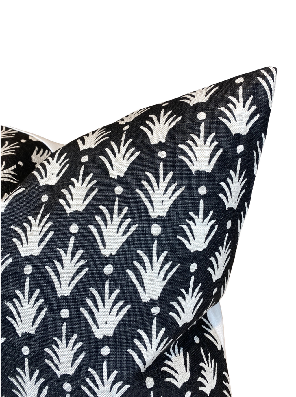 Reeds Pillow Cover in Jet, McLaurin + Piercy Textiles
