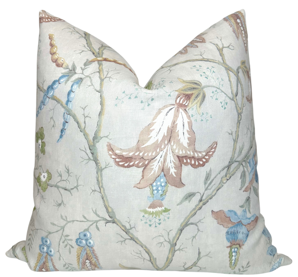 Cristabel Pillow Cover in Blue
