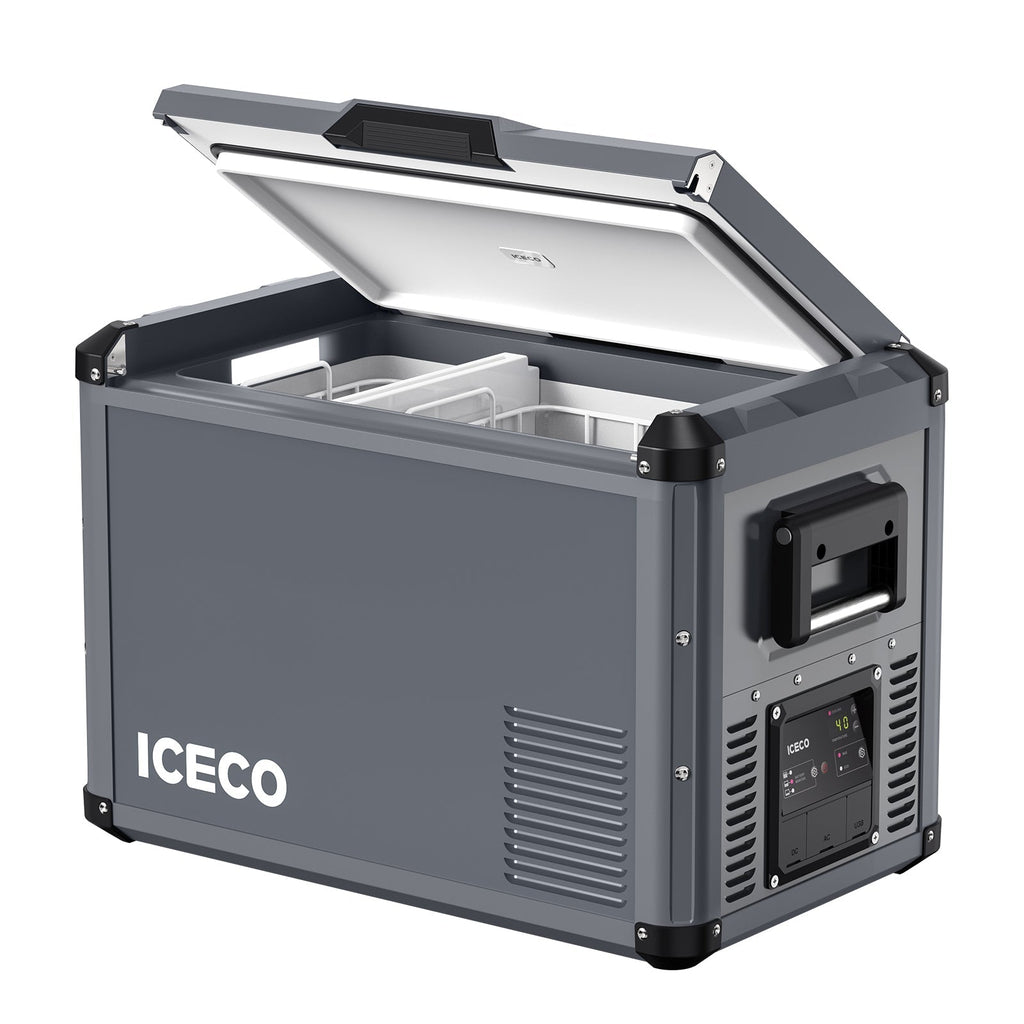 ICECO VL45ProS Gray Single Zone Portable Fridge Freezer 45 LT