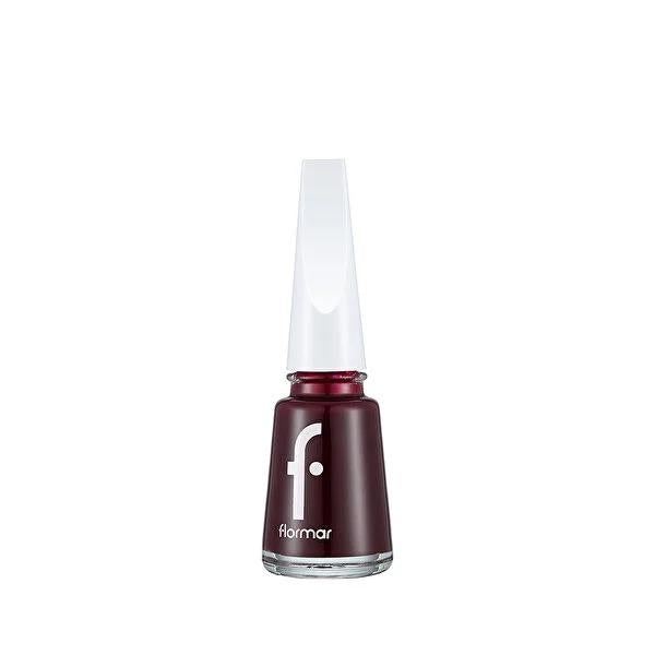 Flormar Nail Enamel Intense Pigmented Polish 352 Blackstar Red | 10ml