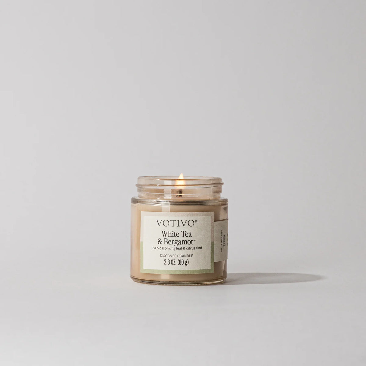 Votivo White Tea & Bergamot Discovery Candle
