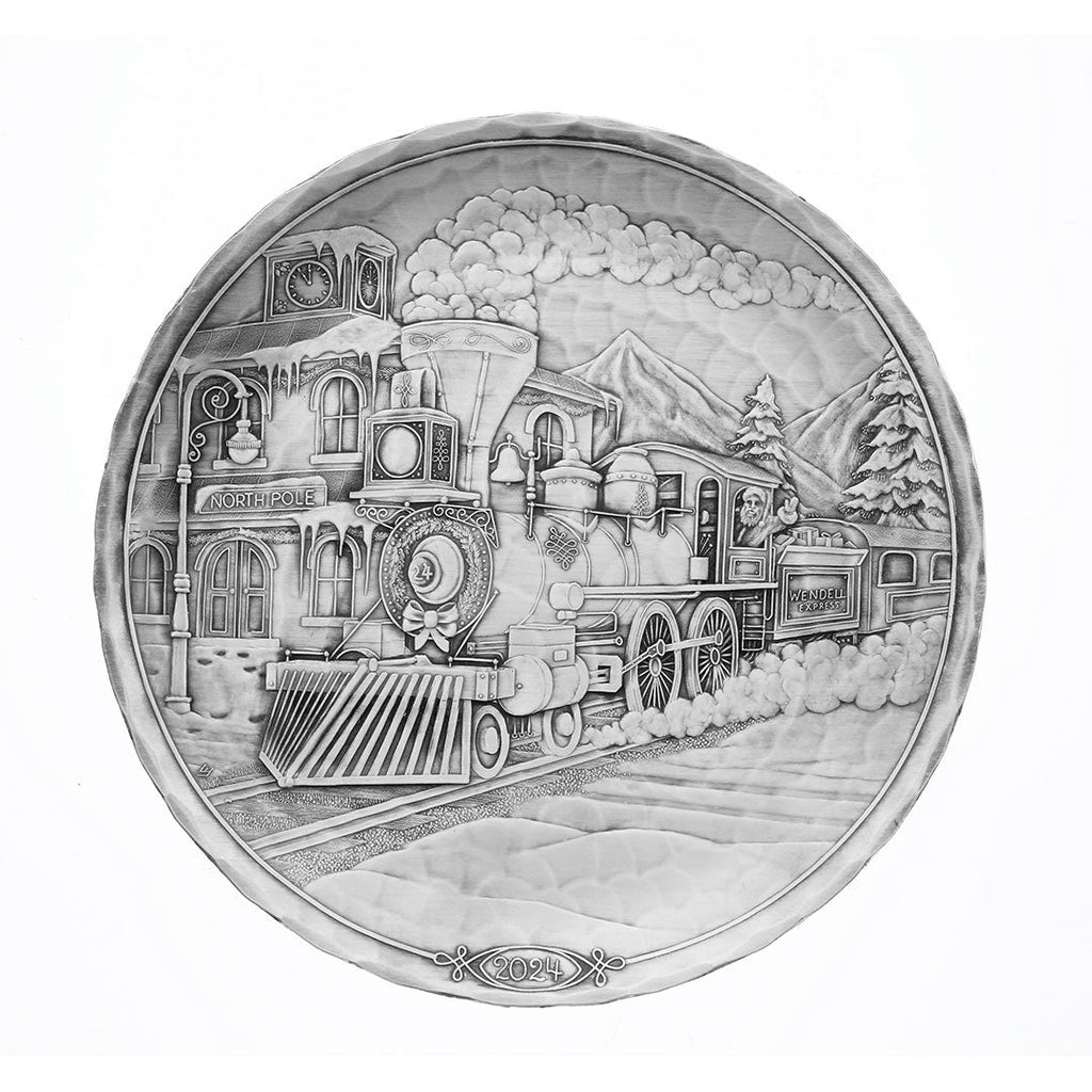 2024 Annual Plate- The Wendell Express (Pewter)