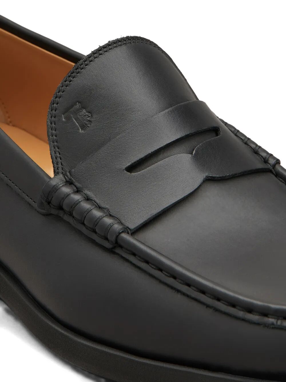 TOD'S Men's Leather Penny Loafers
