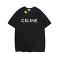 CELINE Paris Loose T-Shirt in Cotton Jersey