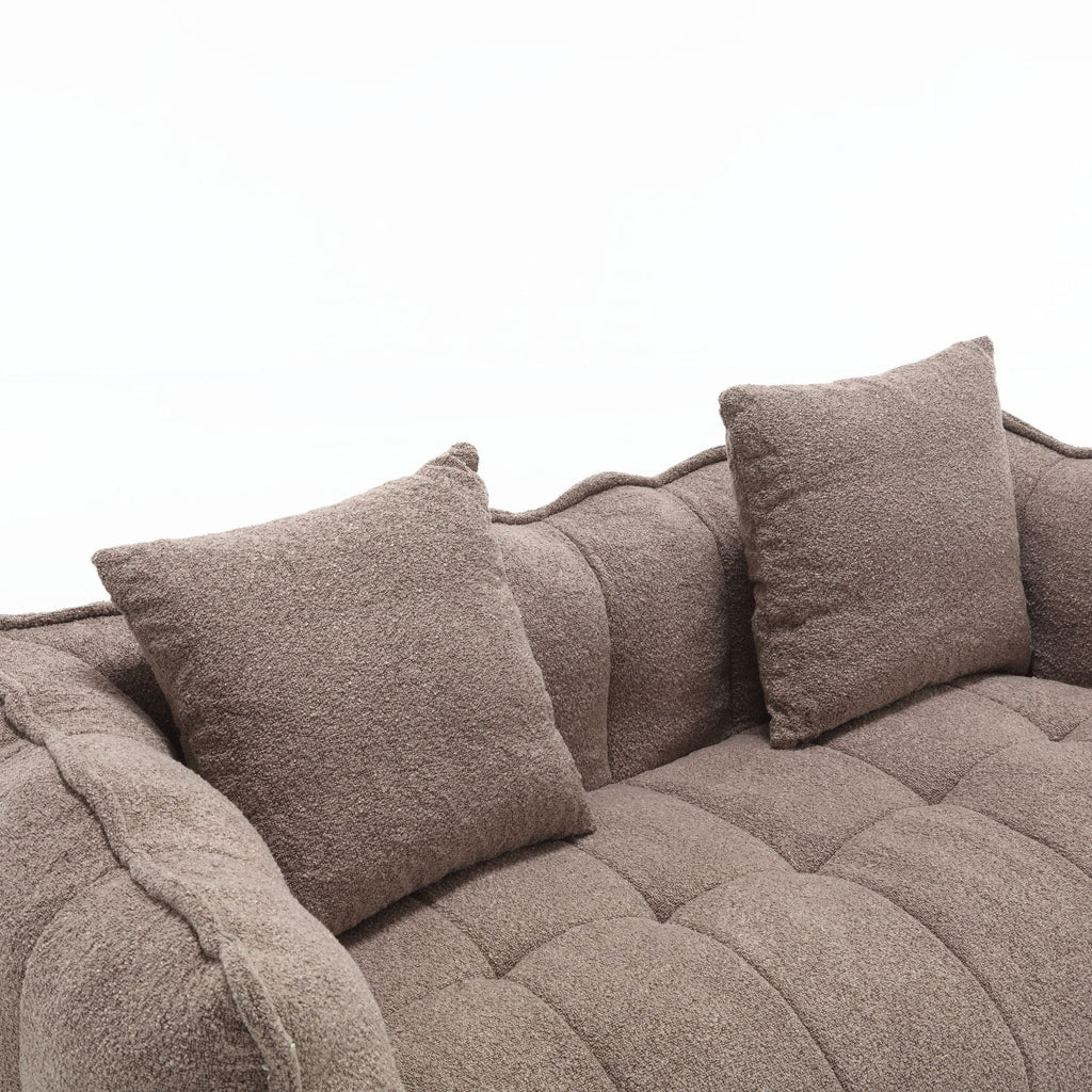 Cozy Beanbag Chair With High Resilience Foam Core For 2