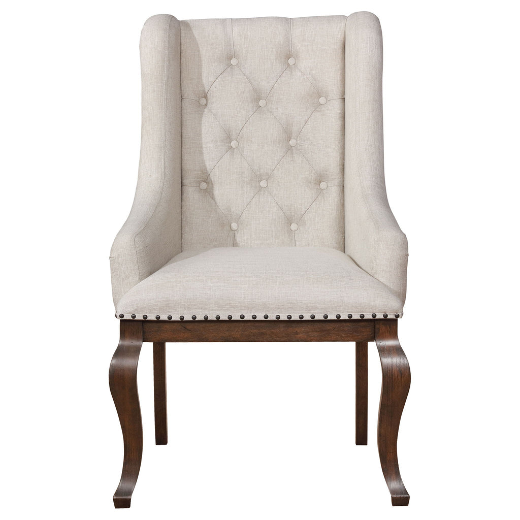 Atwell - Upholstered Arm Chair (Set of 2) - Rustic
