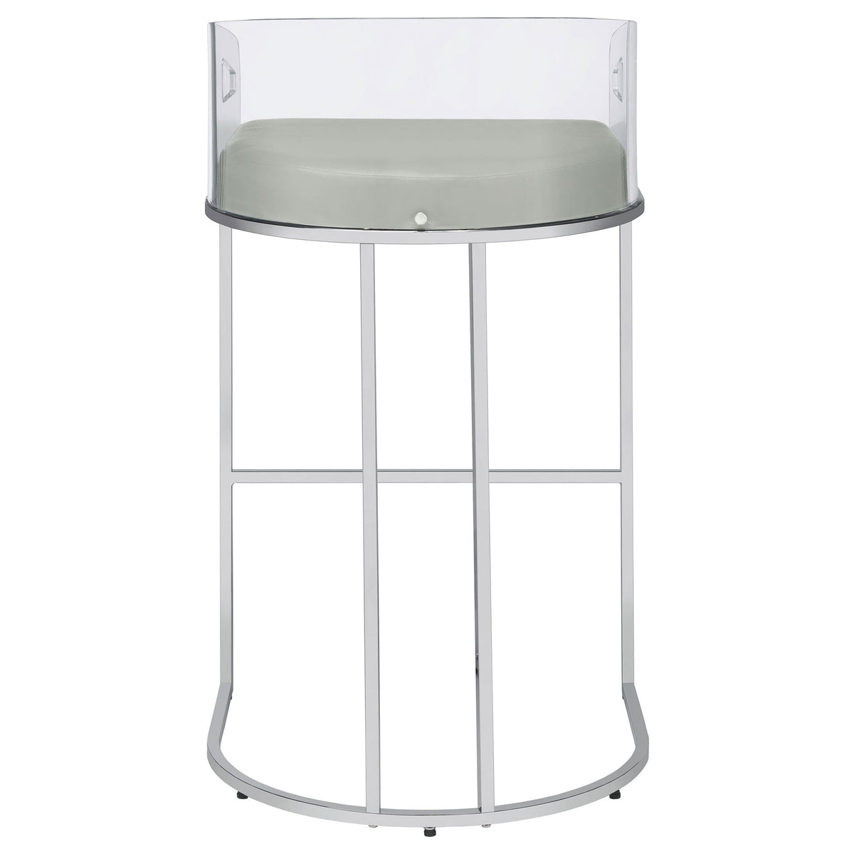 Mello - Upholstered Bar Chair (Set of 2) - Gray