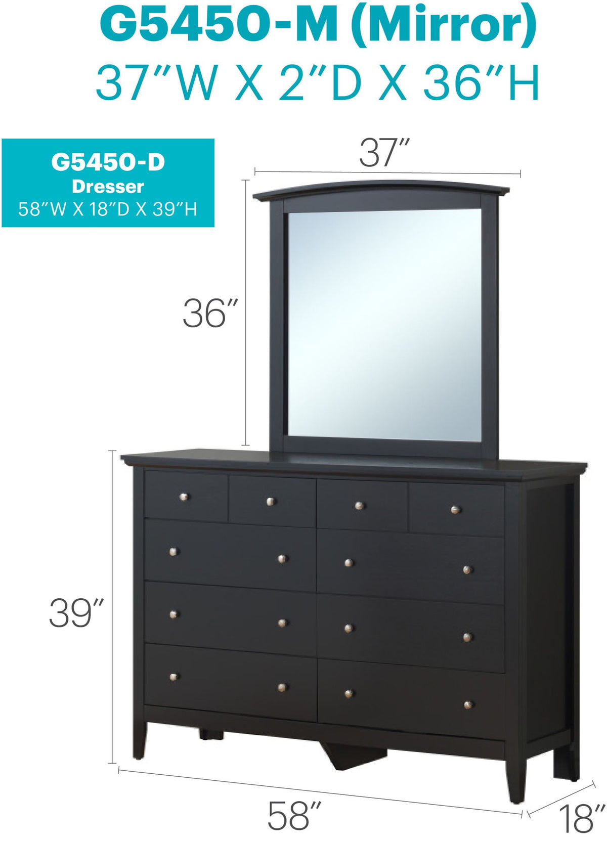 Hammond - Elegant Casual Dresser For Any Room