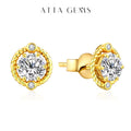 Fashion D Color Moissanite Earrings Real 925 Sterling Silver Passed the Diamond Tester Earrings for Women for Gilft New