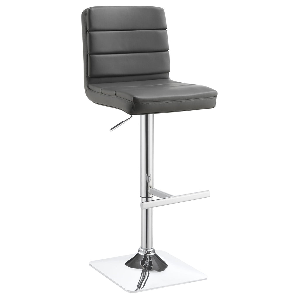 Adjustable Bar Stool (Set of 2) - Gray
