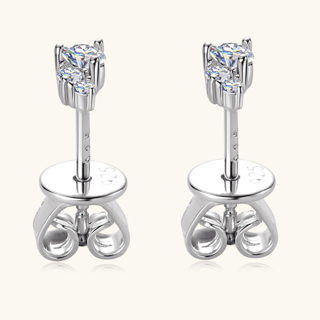 Pure Sterling Silver Sparkala™ Stud Earrings