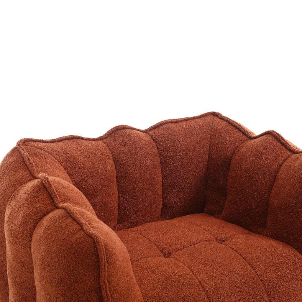 Soft Bean Bag Chair With High Resilient Foam