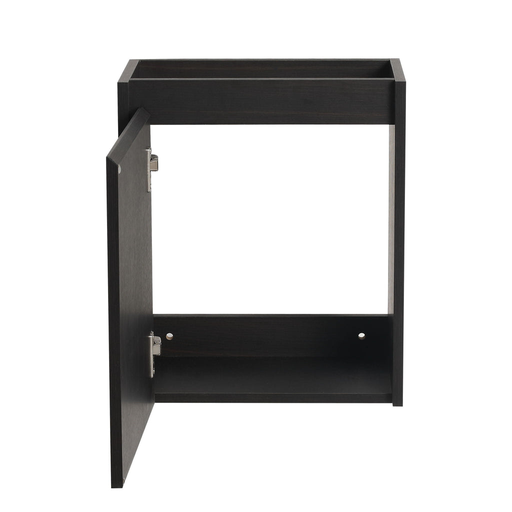 Modern Bathroom Vanity With Ceramic Basin, Wall Mounted Floating Sink Combo, Storage Cabinet